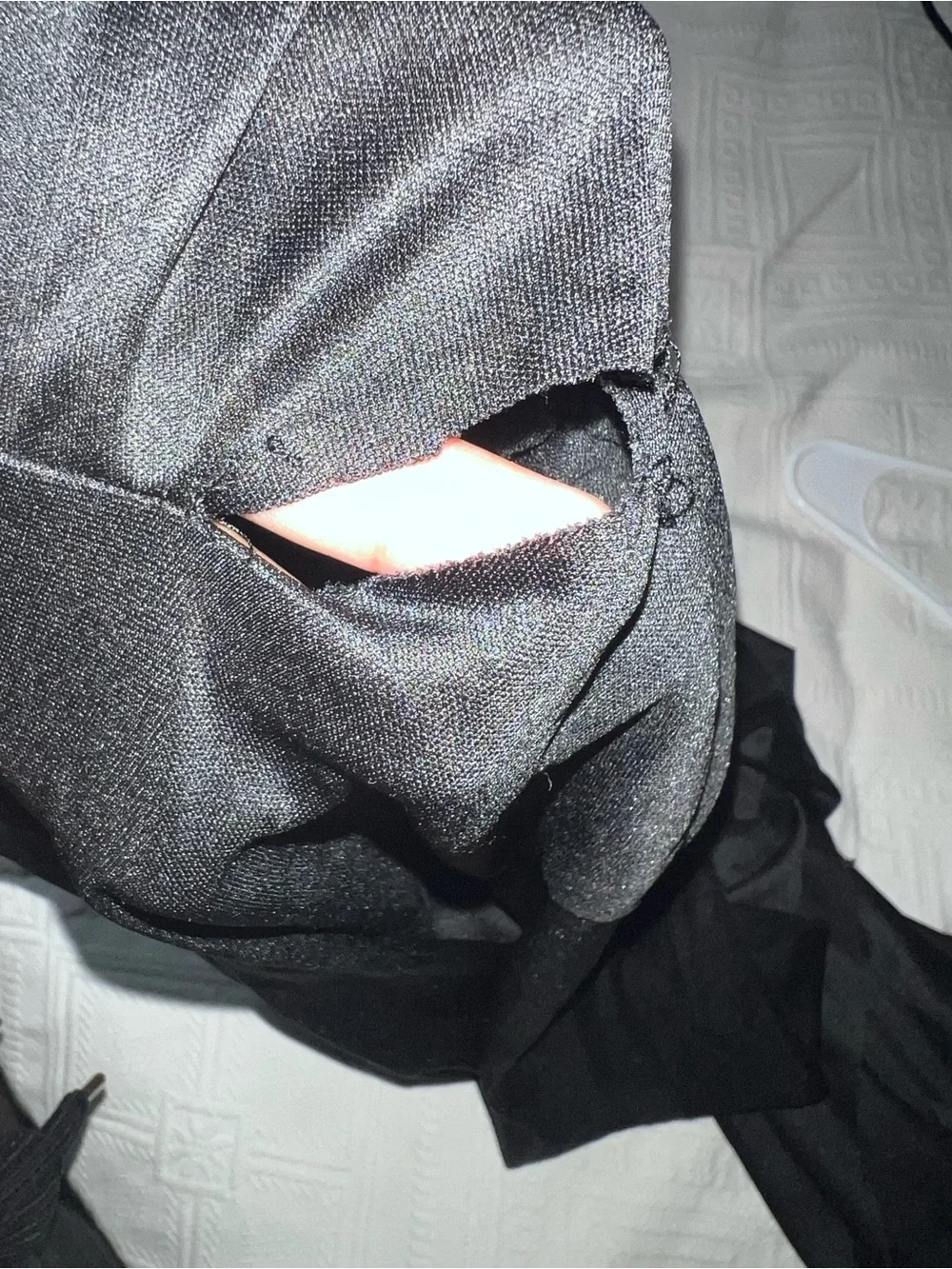 Kids Blood-Splattered Ghost Mask Costume